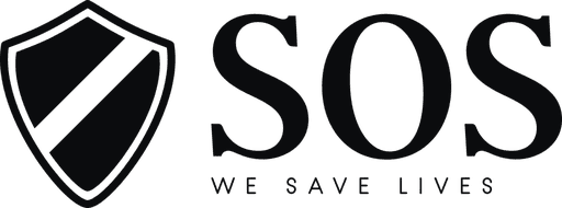 SOS - We Save Lives logo